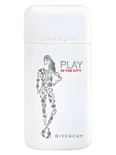 Frasco del perfume Play In The City For Her de Givenchy — fragancia femenino