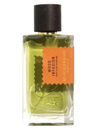 Frasco del perfume Wood Infusion de Goldfield Banks Australia — fragancia unisex