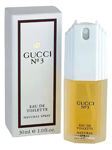 Frasco del perfume Gucci No 3 Eau De Toilette de Gucci — fragancia femenino