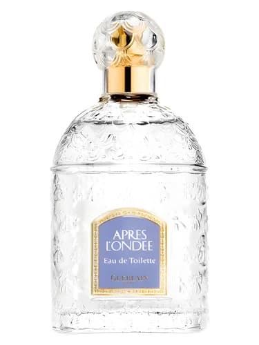 Frasco del perfume Apres L Ondee de Guerlain — fragancia femenino