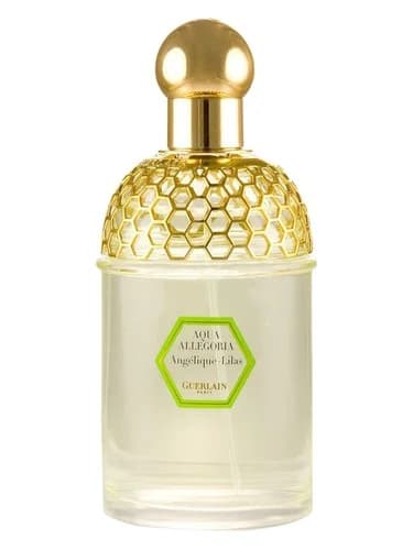 Frasco del perfume Aqua Allegoria Angelique Lilas de Guerlain — fragancia femenino
