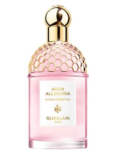 Frasco del perfume Aqua Allegoria Flora Cherrysia de Guerlain — fragancia unisex
