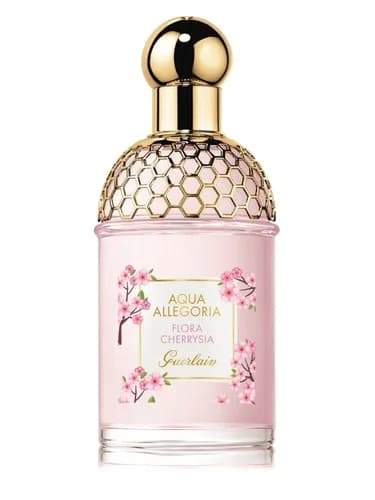 Frasco del perfume Aqua Allegoria Flora Cherrysia Sakura Collection 2020 de Guerlain — fragancia femenino