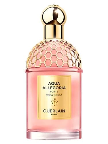 Frasco del perfume Aqua Allegoria Forte Rosa Rossa de Guerlain — fragancia femenino