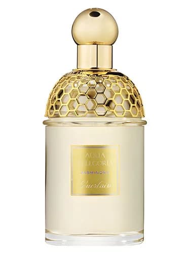 Frasco del perfume Aqua Allegoria Jasminora de Guerlain — fragancia femenino