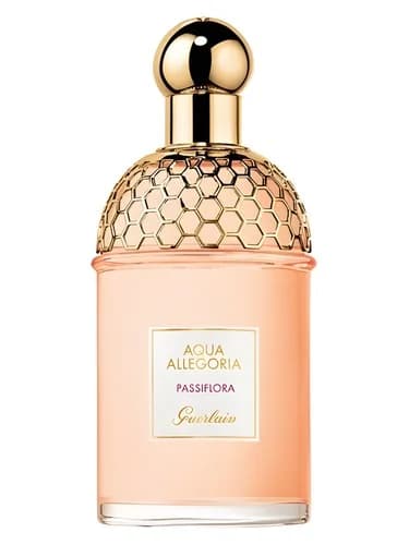 Frasco del perfume Aqua Allegoria Passiflora de Guerlain — fragancia unisex