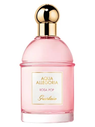 Frasco del perfume Aqua Allegoria Rosa Pop de Guerlain — fragancia femenino