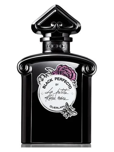 Frasco del perfume Black Perfecto By La Petite Robe Noire Eau De Toilette Florale de Guerlain — fragancia femenino