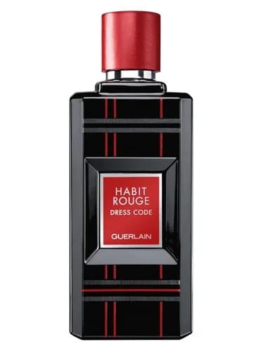 Frasco del perfume Habit Rouge Dress Code 2016 de Guerlain — fragancia masculino
