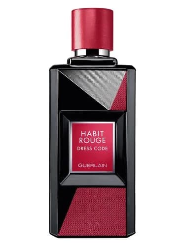 Frasco del perfume Habit Rouge Dress Code 2017 de Guerlain — fragancia masculino