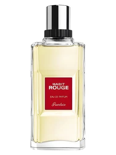 Frasco del perfume Habit Rouge Eau De Parfum de Guerlain — fragancia masculino