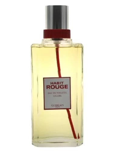 Frasco del perfume Habit Rouge Legere de Guerlain — fragancia masculino