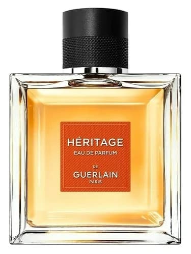Frasco del perfume Heritage Eau De Parfum de Guerlain — fragancia masculino