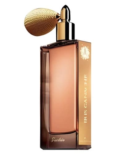 Frasco del perfume Iris Ganache de Guerlain — fragancia femenino
