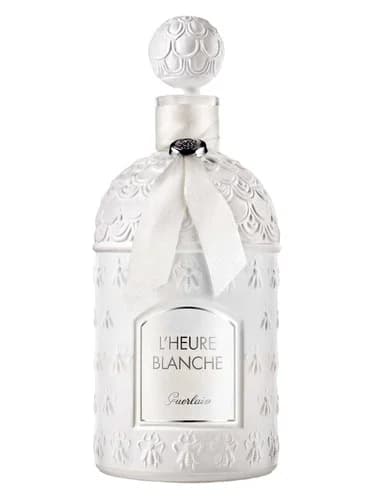 Frasco del perfume L Heure Blanche de Guerlain — fragancia femenino