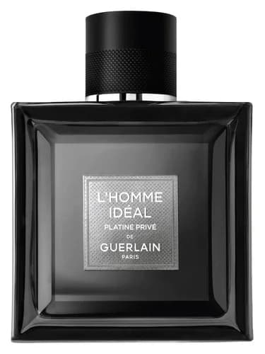 Frasco del perfume L Homme Ideal Platine Prive de Guerlain — fragancia masculino