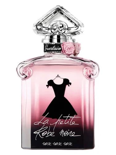 Frasco del perfume La Petite Robe Noire Rose Rose Rose de Guerlain — fragancia femenino
