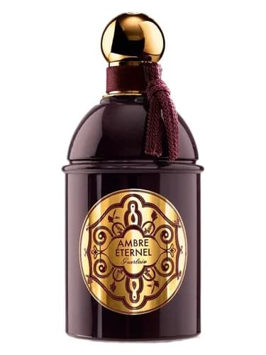 Frasco del perfume Les Absolus D Orient Ambre Eternel de Guerlain — fragancia unisex