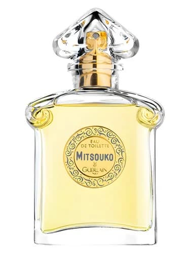 Frasco del perfume Mitsouko Eau De Toilette de Guerlain — fragancia femenino