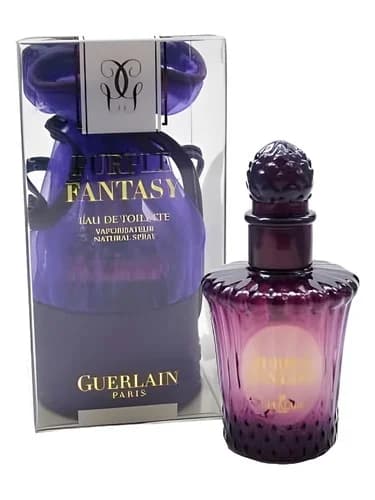 Frasco del perfume Purple Fantasy de Guerlain — fragancia femenino