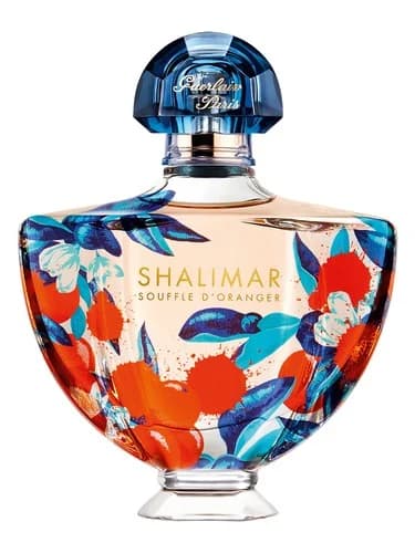 Frasco del perfume Shalimar Souffle D Oranger de Guerlain — fragancia femenino