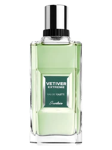 Frasco del perfume Vetiver Extreme de Guerlain — fragancia masculino