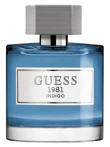 Frasco del perfume Guess 1981 Indigo For Men de Guess — fragancia masculino