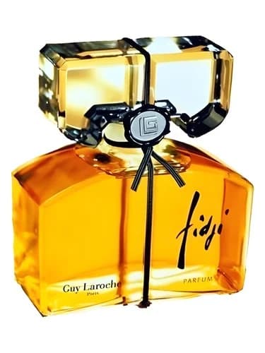 Frasco del perfume Fidji Parfum de Guy Laroche — fragancia femenino