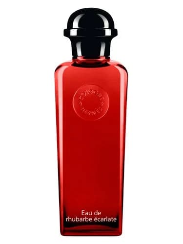 Frasco del perfume Eau De Rhubarbe Ecarlate de Hermes — fragancia unisex
