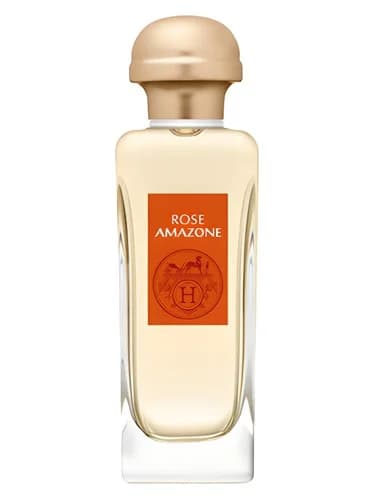 Frasco del perfume Rose Amazone de Hermes — fragancia femenino