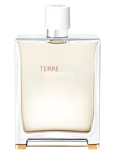 Frasco del perfume Terre D Hermes Eau Tres Fraiche de Hermes — fragancia masculino