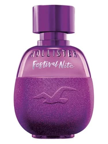 Frasco del perfume Festival Nite For Her de Hollister — fragancia femenino