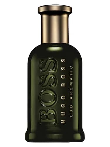 Frasco del perfume Boss Bottled Oud Aromatic de Hugo Boss — fragancia masculino