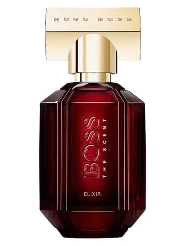 Frasco del perfume Boss The Scent Elixir For Her de Hugo Boss — fragancia femenino