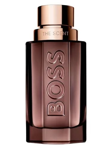Frasco del perfume Boss The Scent Le Parfum For Him Le Parfum de Hugo Boss — fragancia masculino