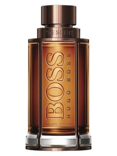 Frasco del perfume Boss The Scent Private Accord de Hugo Boss — fragancia masculino