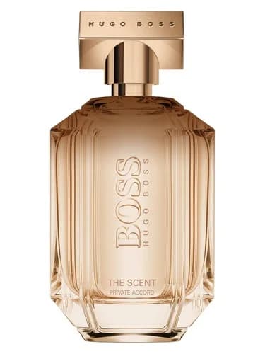 Frasco del perfume Boss The Scent Private Accord For Her de Hugo Boss — fragancia femenino