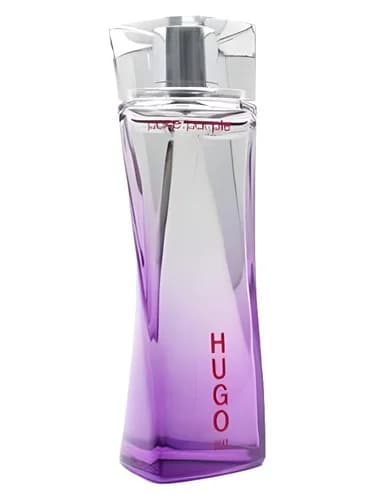 Frasco del perfume Pure Purple de Hugo Boss — fragancia femenino
