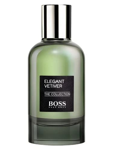 Frasco del perfume The Collection Elegant Vetiver de Hugo Boss — fragancia masculino