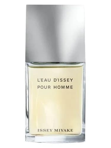 Frasco del perfume L Eau D Issey Pour Homme Fraiche de Issey Miyake — fragancia masculino