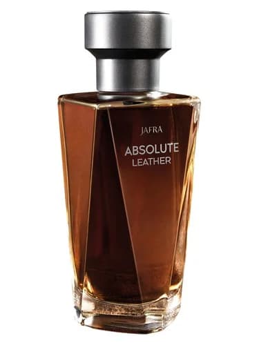 Frasco del perfume Absolute Leather de Jafra — fragancia masculino