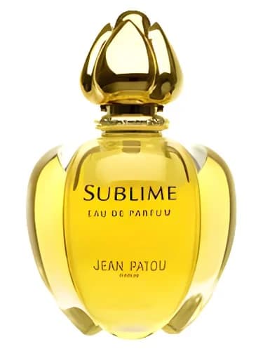 Frasco del perfume Sublime de Jean Patou — fragancia femenino