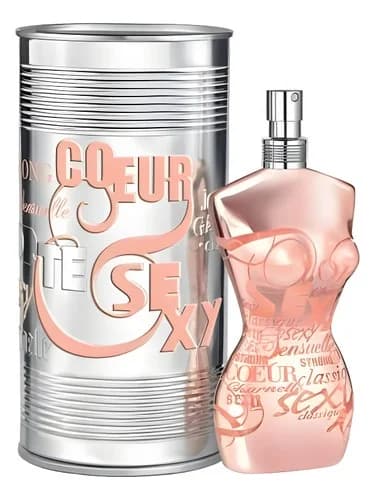 Frasco del perfume Classique Silver My Skin de Jean Paul Gaultier — fragancia femenino