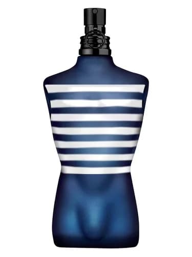 Frasco del perfume Le Male In The Navy de Jean Paul Gaultier — fragancia masculino