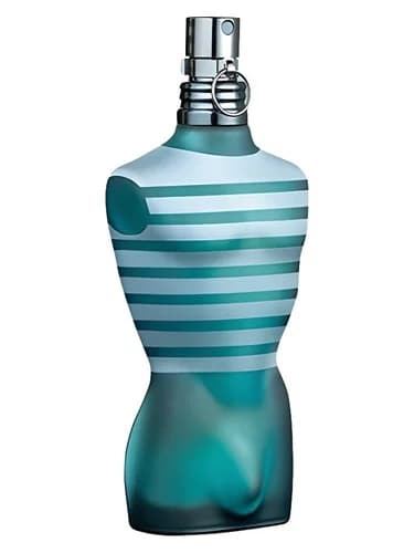 Frasco del perfume Le Male Love Actually de Jean Paul Gaultier — fragancia masculino