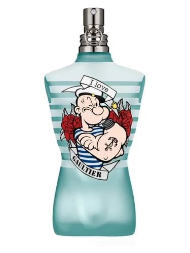 Frasco del perfume Le Male Popeye Eau Fraiche de Jean Paul Gaultier — fragancia masculino