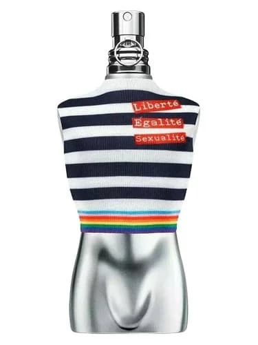 Frasco del perfume Le Male Pride Edition de Jean Paul Gaultier — fragancia masculino