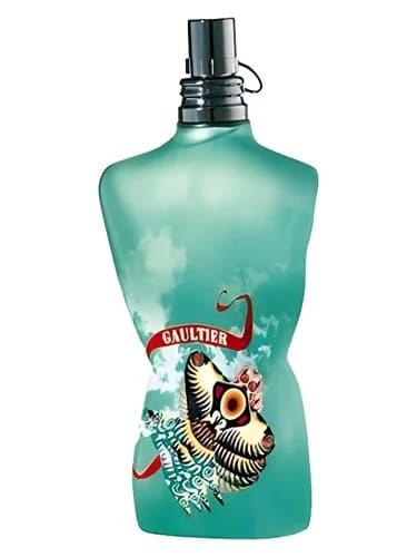Frasco del perfume Le Male Stimulating Body Spray 2006 de Jean Paul Gaultier — fragancia masculino