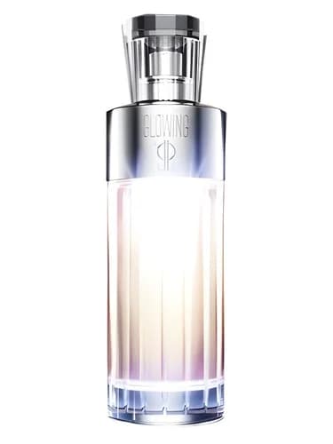 Frasco del perfume Glowing de Jennifer Lopez — fragancia femenino