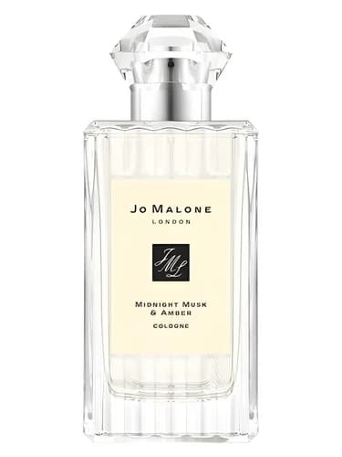 Frasco del perfume Midnight Musk Amber de Jo Malone London — fragancia unisex